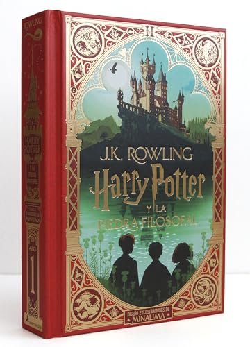 Portada de Harry Potter y la piedra filosofal de J.K. Rowling